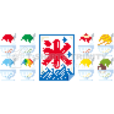 かき氷_ドット絵