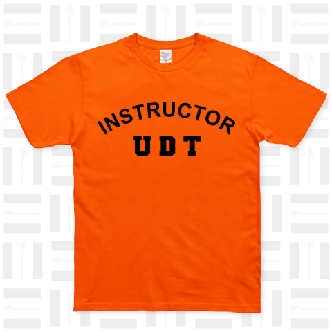 UDTインストラクターTシャツ オレンジ