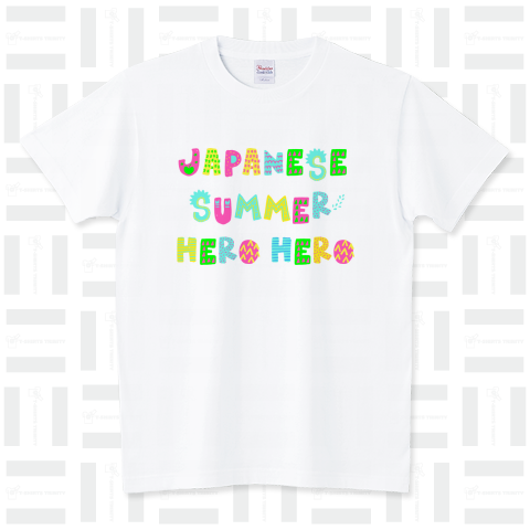 日本の夏。ヘロヘロ。Japanese summer スタンダードTシャツ(5.6オンス)