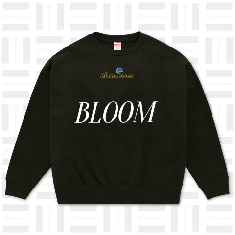 BLOOM✖️BLUEROSE ビッグシルエットスウェット(起毛)(10オンス)