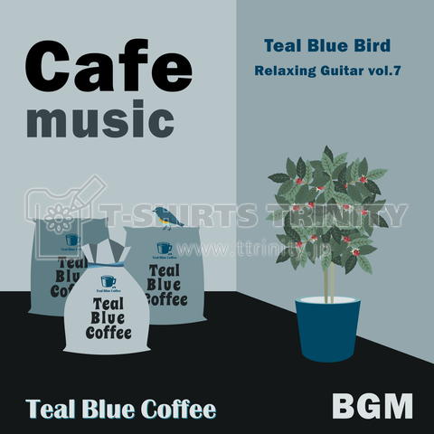 Cafe music - Teal Blue Bird -