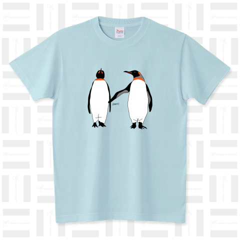 ペンギンつっこみ スタンダードTシャツ(5.6オンス)