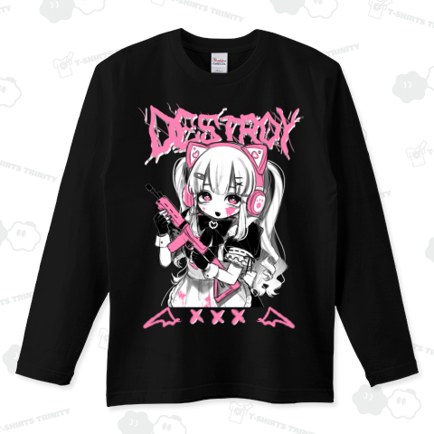 DESTROY ロングTシャツ(5.6オンス)