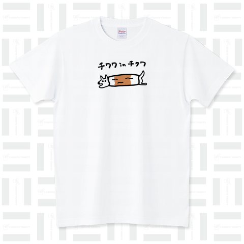 チワワinチクワ スタンダードTシャツ(5.6オンス)