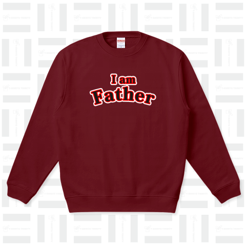 I am Father/私は父です/英文字デザインTシャツ