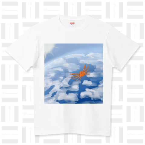 蟹空 ハイクオリティーTシャツ(5.6オンス)