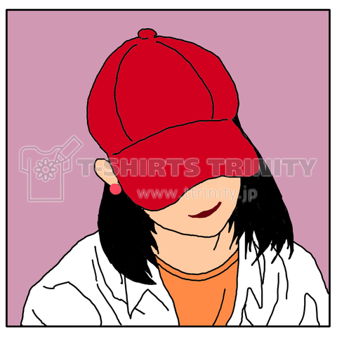 CAP GIRL red