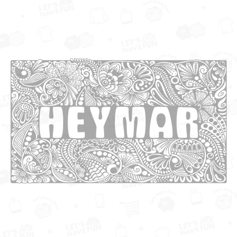 heymar ロゴ グレー