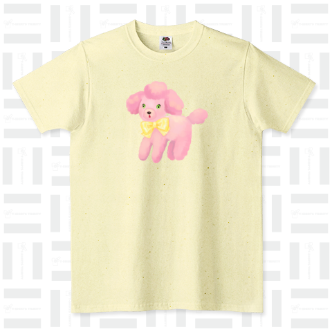 ぬいプードル FRUIT OF THE LOOM Tシャツ(4.8オンス)