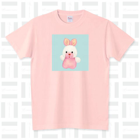 ぬいうさ スタンダードTシャツ(5.6オンス)