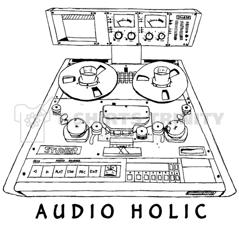 TAPE MACHINE (濃黒 back