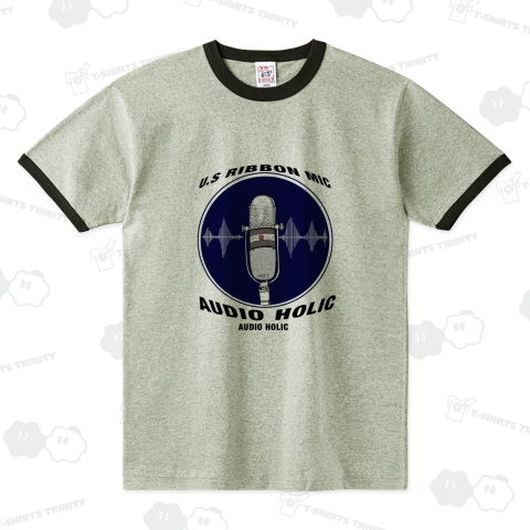 RCA 77DX RIBBON MIC リンガーTシャツ(6.2オンス)