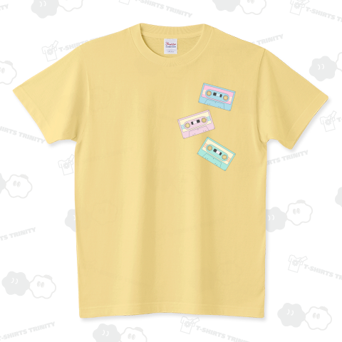 カセットテープ スタンダードTシャツ(5.6オンス)