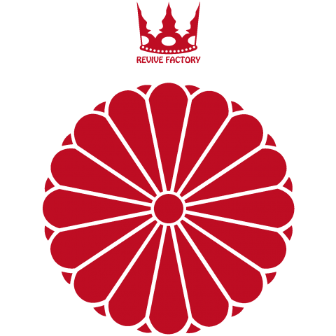 菊の紋(赤)
