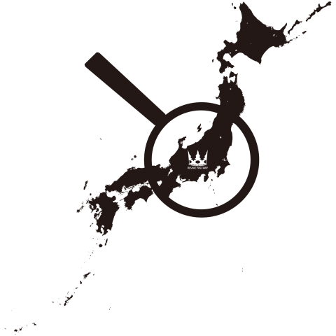 日本地図(黒)