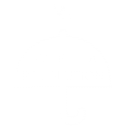 雨傘革命(白)