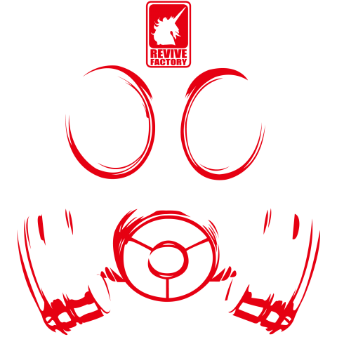 ガスマスク(赤)