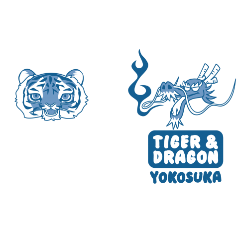 スカt風 両面デザイン デフォルメtiger Dragon デザインtシャツ通販 Tシャツトリニティ