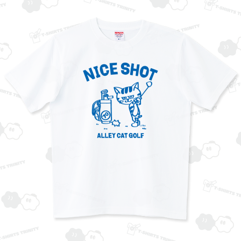 ナイスショット〜ALLEY CAT GOLF〜 ハイグレードTシャツ(6.2オンス)