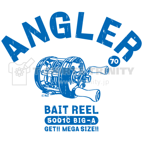 ANGLER 〜ベイトリール〜 ビンテージ風