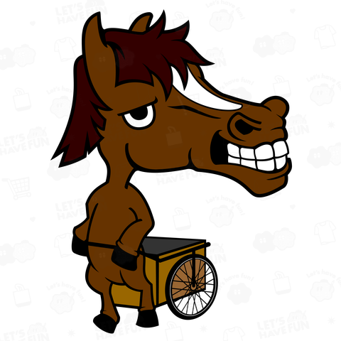 馬車馬【第三弾 実車】バックプリント