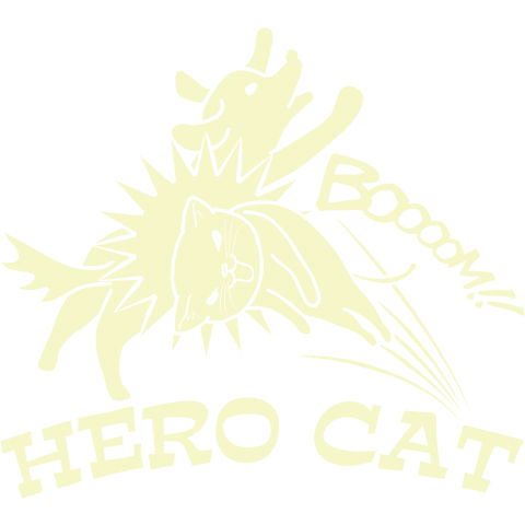 HERO CAT (クリーム)