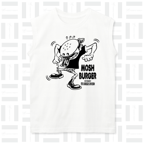 MOSH BURGER by 13th Doodlers Explosion(BLACK)