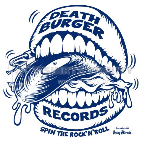 DEATH BURGER RECORDS (BLUE)