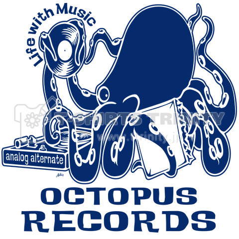 OCTOPUS RECORDS (BLUE)