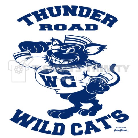 THUNDER ROAD WILD CAT'S (BLUE)