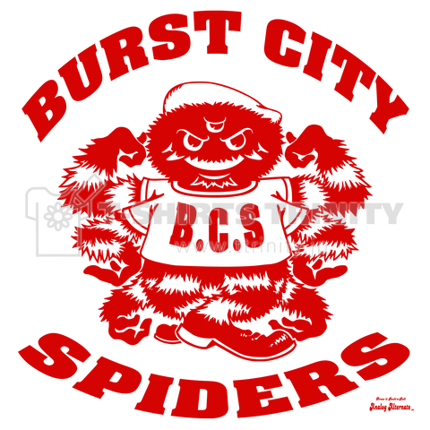 BURST CITY SPIDERS (RED)