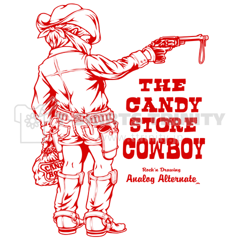 THE CANDY STORE COWBOY (RED)