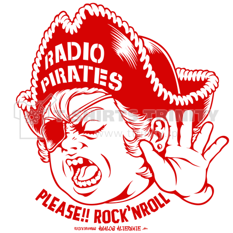 RADIO PIRATES (RED)