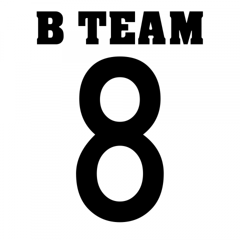ユニフォームTシャツ Bチーム 背番号8