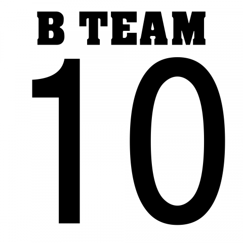 ユニフォームTシャツ Bチーム 背番号10