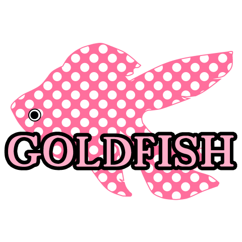 金魚tシャツ 水玉ピンク デザインtシャツ通販 Tシャツトリニティ