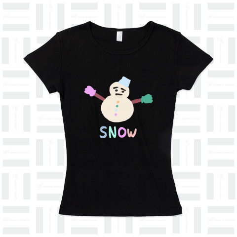 DSI雪ダルマTシャツカラー