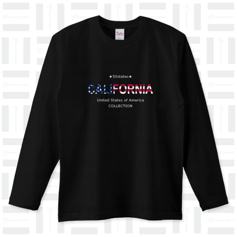 【アメリカTシャツ】カリフォルニア州(CALIFORNIA)Tシャツ