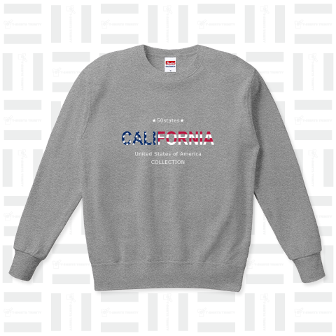 【アメリカTシャツ】カリフォルニア州(CALIFORNIA)Tシャツ