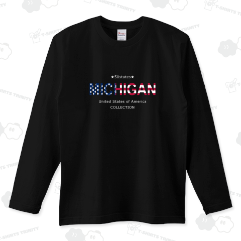 【アメリカTシャツ】ミシガン州(MICHIGAN)Tシャツ