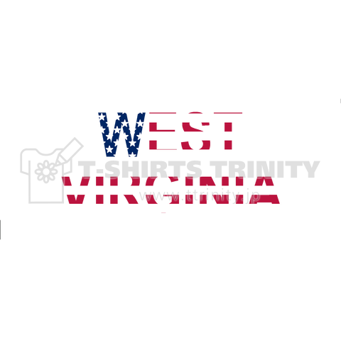 【アメリカTシャツ】ウェストバージニア州(WEST VIRGINIA)Tシャツ