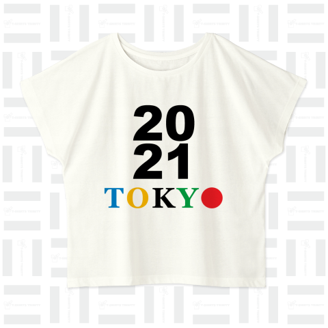2021東京Tシャツ数字バージョン