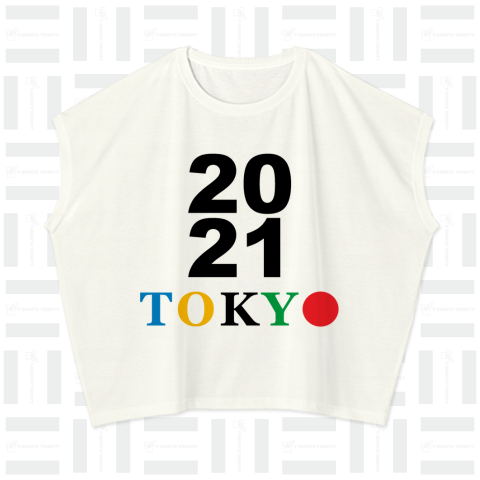 2021東京Tシャツ数字バージョン