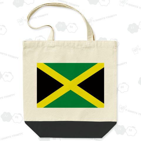 旧ジャマイカ国旗 --jamaica--    {・国旗・flag,フラッグ,シンプル,ボーダー,カラフル,図形,地図,イベント,野球,サッカー,レゲエ,線,模様,星柄,時事,政治・}