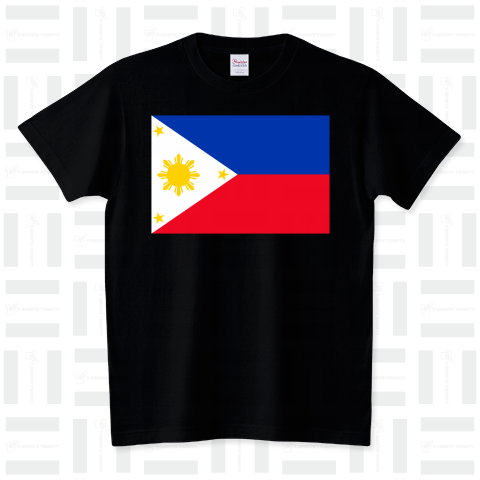 フィリピン--Philippines--    {・国旗,flag,フラッグ,シンプル,ボーダー,カラフル,図形,ドット,地図,イベント,野球,サッカー,記号,線,模様,柄,時事,政治・}