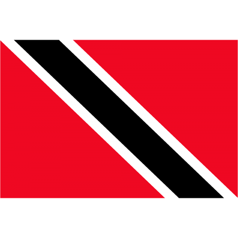 トリニダード・トバゴ共和国--Trinidad and Tobago--    {・国旗,flag,フラッグ,ボーダー,カラフル,図形,地図,イベント,野球,サッカー,記号,線,模様,柄,政治・}