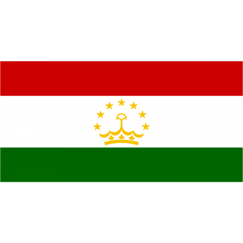 タジキスタン--Tajikistan--    {・国旗,flag,フラッグ,シンプル,ボーダー,カラフル,図形,ドット,地図,イベント,野球,サッカー,記号,線,模様,柄,時事,政治・}