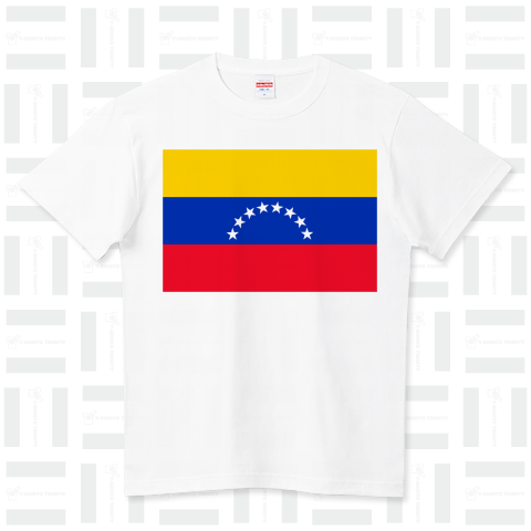 ベネゼエラ--Venezuela--    {・国旗,flag,フラッグ,シンプル,ボーダー,カラフル,図形,ドット,地図,イベント,野球,サッカー,記号,線,模様,柄,時事,政治・}