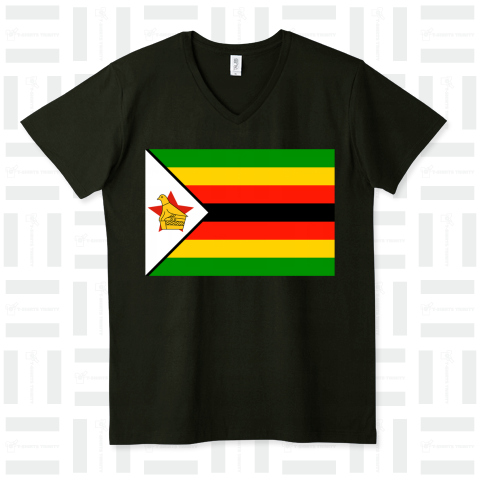 ジンバブエ--Zimbabwe--    {・国旗,flag,フラッグ,シンプル,ボーダー,カラフル,図形,ドット,地図,イベント,野球,サッカー,記号,線,模様,柄,時事,政治・}