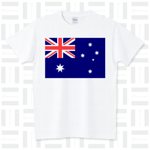 オーストラリア--Australia--    {・国旗,flag,フラッグ,シンプル,ボーダー,カラフル,図形,ドット,地図,イベント,野球,サッカー,記号,線,模様,柄,時事,政治・}
